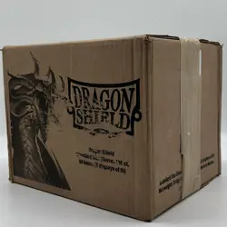 Dragon Shield Matte Black Standard Size Card Sleeves Case (50) 100ct Boxes - Image 1