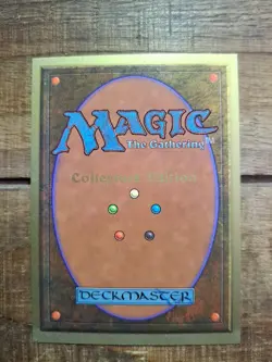 1993 MTG Magic the Gathering Collectors' Edition Scrubland Card NM+ Condition - Image 3