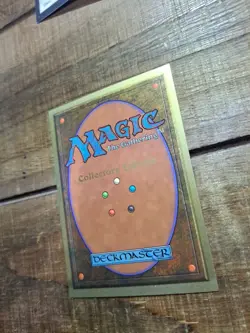 1993 MTG Magic the Gathering Collectors' Edition Scrubland Card NM+ Condition - Image 4