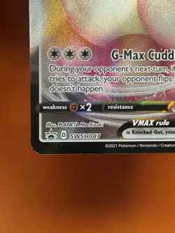 Eevee VMAX - Promo SWSH: Sword & Shield Promo Cards SWSH087 NM 1156 - Image 4