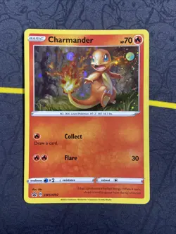 Charmander SWSH092 SWSH: Sword & Shield Promo Cards Holo NM - Image 1