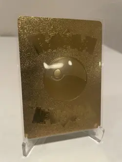 Basic Mewtwo & Mew GX HP 270 Gold Foil Fan Art Pokemon Card - Image 2