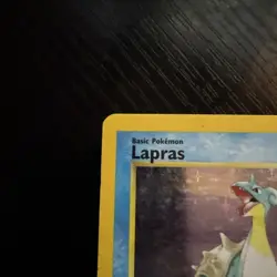 Pokemon TCG Lapras Fossil Holo Unlimited Rare Card 10/62 Vintage HP - Image 4