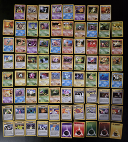 Pokemon Gym Heroes 78 Card Bulk Lot No Duplicate NM-LP WOTC Vintage TCG - Image 1