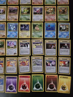Pokemon Gym Heroes 78 Card Bulk Lot No Duplicate NM-LP WOTC Vintage TCG - Image 3