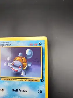 1st Edition Squirtle 68/82 Team Rocket Set Rare Vintage Pokemon Card - LP - Image 4