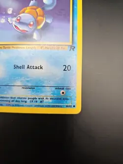 1st Edition Squirtle 68/82 Team Rocket Set Rare Vintage Pokemon Card - LP - Image 5