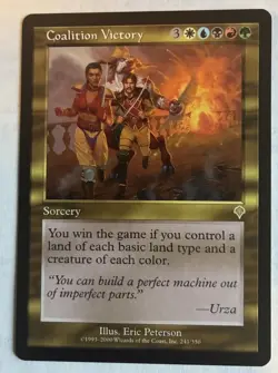 Magic The Gathering Invasion Coalition Victory #241/350 MTG TCG CCG - Image 1