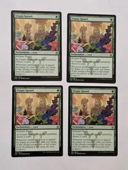 4x Utopia Sprawl - Masters 25 - M25 - Near Mint - MTG - Image 1