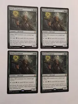 4x Elvish Archdruid - Foundations - Near Mint - Magic the Gathering - Image 1