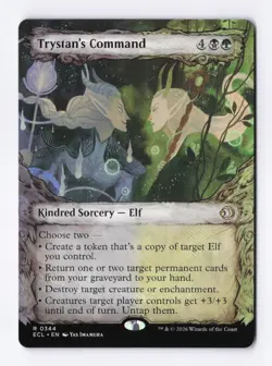 Trystan's Command (Showcase) 0344 (R) MTG Lorwyn Eclipsed (ECL) - Image 1