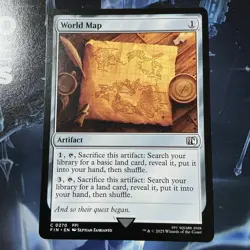 MTG Magic the Gathering World Map (270/764) Final Fantasy M/NM Regular - Image 1