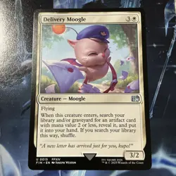 Delivery Moogle Final Fantasy Regular MTG NP Uncommon U0015 - Image 1
