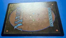 1 BANNED MTG Stone - Throwing D (Dark) | Arabian Nights | 1993 | NM - Image 4