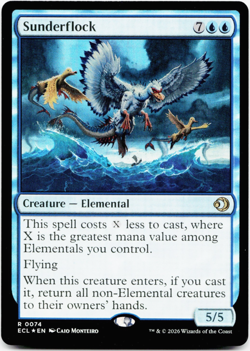 Sunderflock (FOIL) - [Lorwyn Eclipsed] Magic - MTG ECL 0074 NM 💧 - Image 3