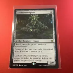 Stonecoil Serpent 235/269 Throne of Eldraine ELD MTG NM - Image 1