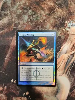 MTG FOIL Mental Misstep New Phyrexia LP Magic: The Gathering - Image 1