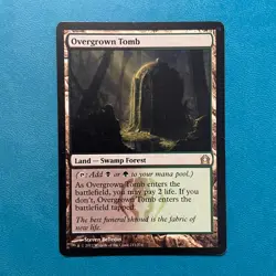 MTG LP: Overgrown Tomb - Return to Ravnica (RTR), Regular, English - Image 1