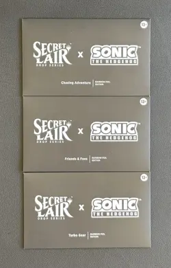 Secret Lair x Sonic the Hedgehog Superdrop: Super Sonic Bundle (Rainbow Foil) - Image 1
