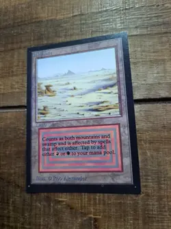 MTG - Badlands - Collectors' Edition Sharp Corners NM - Image 3
