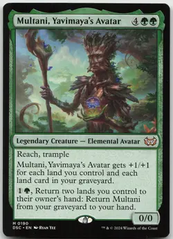Multani, Yavimaya's Avatar 190 Mythic Commander: Duskmourn: House of Horror NM - Image 1