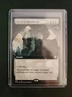 Clever Concealment (Extended Art) Commander: Phyrexia: All Will Be One Regular - Image 1