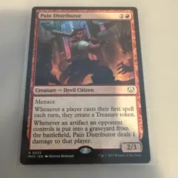 MTG; Pain Distributor; MOC 0033; March of the Machine; Commander; NM; Unplayed - Image 1