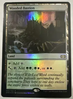 Wooded Bastion Double Masters Foil - Image 1