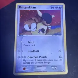 Pokemon TCG Kangaskhan EX FireRed LeafGreen Holo Rare Card 6/112 LP 2004 - Image 1