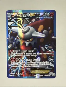 Pokemon Plasma Freeze Heatran Ex Full Art 109/116 - Image 1