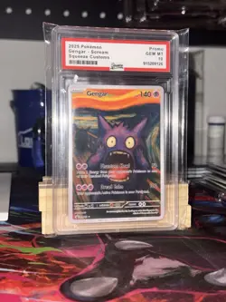Fan Made: Gengar Scream - Custom Graded Slab - Pokemon TCG - Image 1