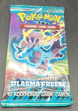 Pokemon TCG Black & White Plasma Freeze Booster Pack Thundurus Art - Image 1