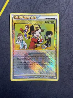 Copycat - 90/123 - Pokemon Heart Gold Soul Silver Holo Card League Promo NM - Image 1