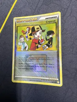 Copycat - 90/123 - Pokemon Heart Gold Soul Silver Holo Card League Promo NM - Image 3