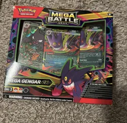 Pokemon Mega Battle Deck Mega Gengar Ex Sealed Box Deck Haunted Promo - Image 1