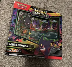 Pokemon Mega Battle Deck Mega Gengar Ex Sealed Box Deck Haunted Promo - Image 2