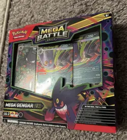 Pokemon Mega Battle Deck Mega Gengar Ex Sealed Box Deck Haunted Promo - Image 3