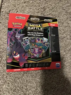 Pokemon Mega Battle Deck Mega Gengar Ex Sealed Box Deck Haunted Promo - Image 5