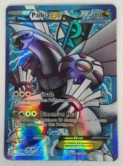 Palkia EX 100/101 Plasma Blast full art Holo POKEMON GRADEABLE - Image 1