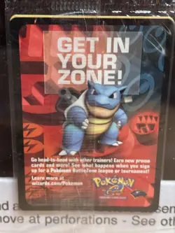 2002 Pokemon 4Ever Celebi Promo Insert Get In Your Zone Sealed Mint - Image 3