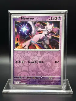 2024 Pokemon Stellar Crown - Mewtwo Reverse Holo No. 59/142 - Image 1