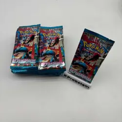 Lot of (50) Pokemon Korean M1L Mega Brave Booster Packs Sealed - Image 1