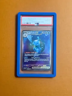 2023 POKEMON MEW EN-151 SPECIAL ILLUSTRATION RARE #200 BLASTOISE EX PSA 10 - Image 1