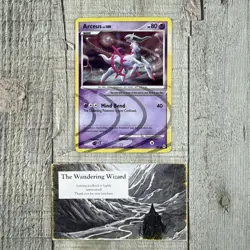 Pokemon - Arceus AR7 Platinum Holofoil - Lightly Played Holo Vintage RARE - Image 1