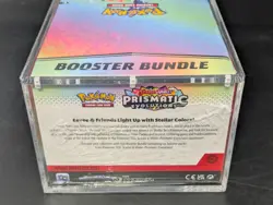 Pokemon TCG S&V Prismatic Evolutions Booster Bundle Display Case w/Acrylic Case - Image 3
