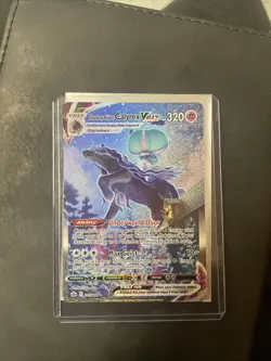 Pokemon TCG Shadow Rider Calyrex VMAX Sword & Shield - Chilling Reign 205/198... - Image 3