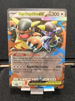 Pokemon 2025 Mega Evolution Mega Kangaskhan Ex #025 Promo NM (2 qty) - Image 2
