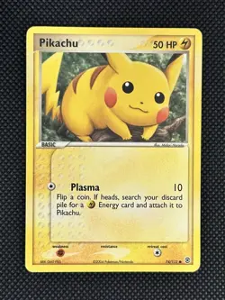 Pikachu - ex FireRed & LeafGreen 74/112 2004 NM Pokemon - Image 1