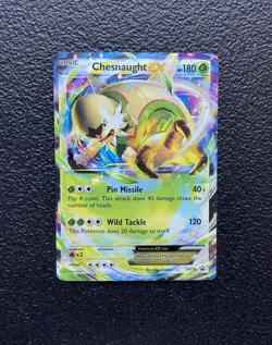 Pokemon TCG - Chesnaught EX - XY18 Black Star Promo Holo Rare! *NM/LP - Image 1