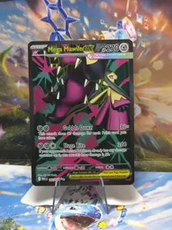 2025 Pokemon Mega Mawile EX Full Art 162/132 MEG Mega Evolution NM - Image 1